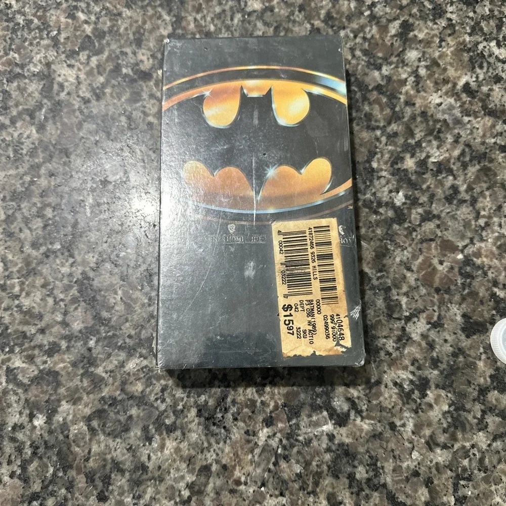 BATMAN - Factory Sealed VHS Video Tape 1989 ‎ Jack Nicholson - Keaton - NEW
